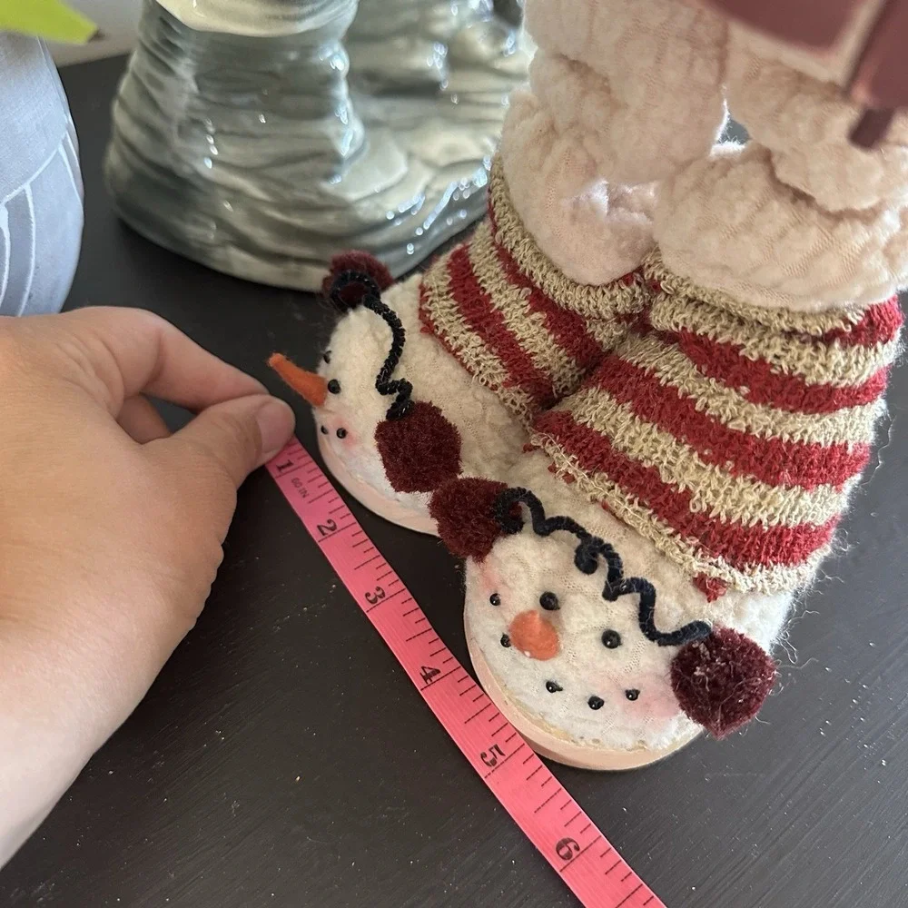 VTG Standing Country Rustic Snowman 